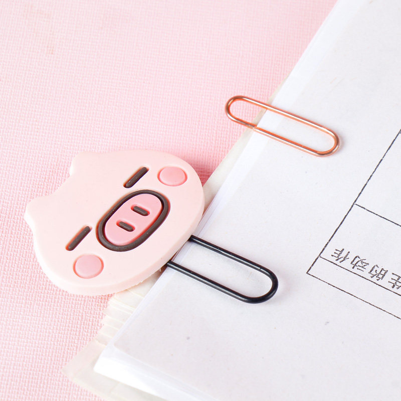 卡通回形针书签创意可爱别针回心针回型夹曲别针复古回别针回型针