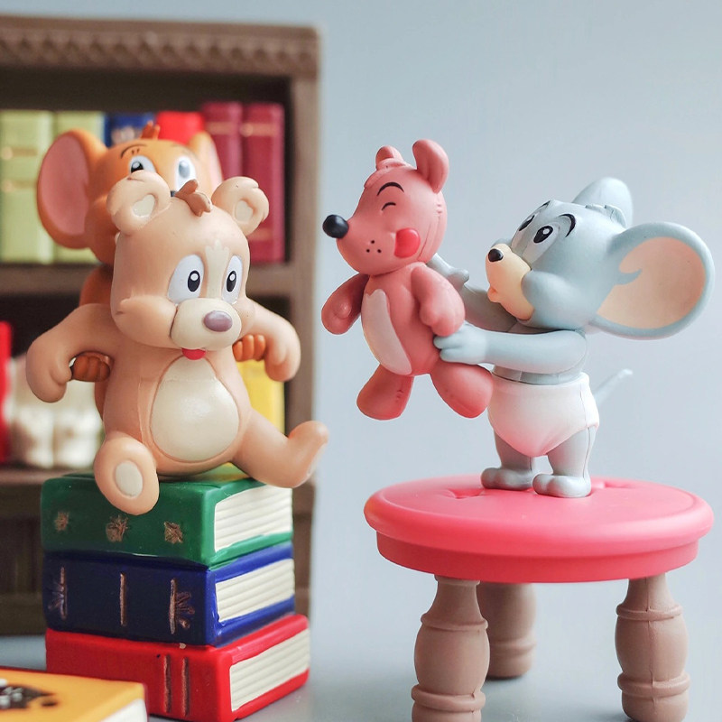 正品现货tomandjerry日常生活猫和老鼠动漫潮玩盲盒潮玩盲盒