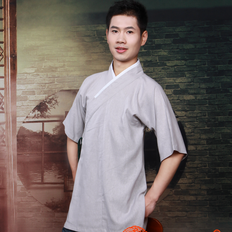 汉服栖凤阁短打家居服汉元素改良短褐古装短袖民族汉服