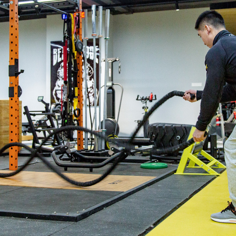 战绳健身体能力量训练甩大格斗绳攀爬绳耐力拉力绳