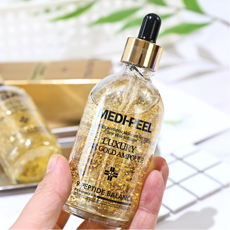 韩国medipeel美蒂菲24k黄金精华液玫瑰精华华安面部液态精华