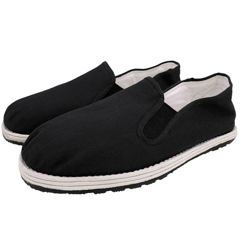 布鞋际华3514正品老布松紧透气耐磨一脚脚蹬布鞋