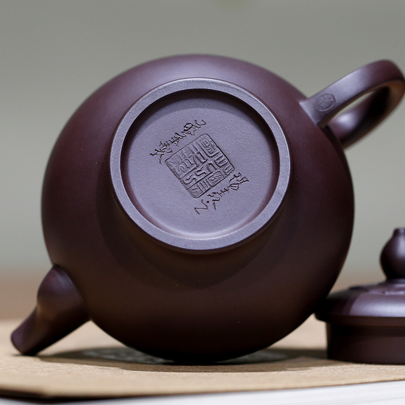 询价家用紫砂壶宜兴紫砂宜兴精品手工蒋峰纯高工紫泥茶壶