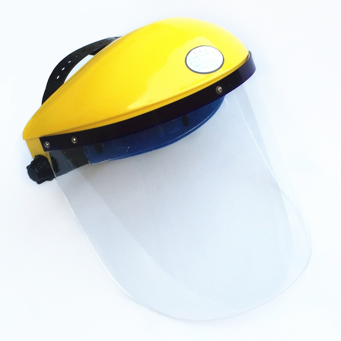 防护面罩包邮金焊有机头盔面屏透明飞溅隔热防护面具