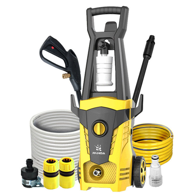 洗车熊猫神器家用洗车机220v高压水泵水枪工具洗车机