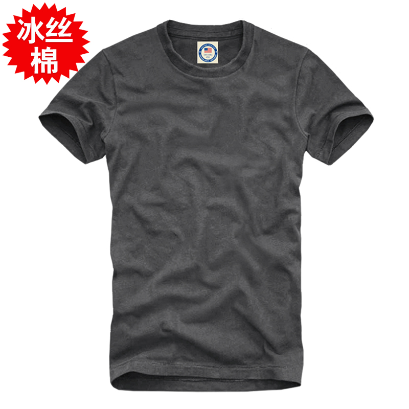 夏大牌正品大码短袖t恤外贸男士百搭特价美国剪标原单出口尾货