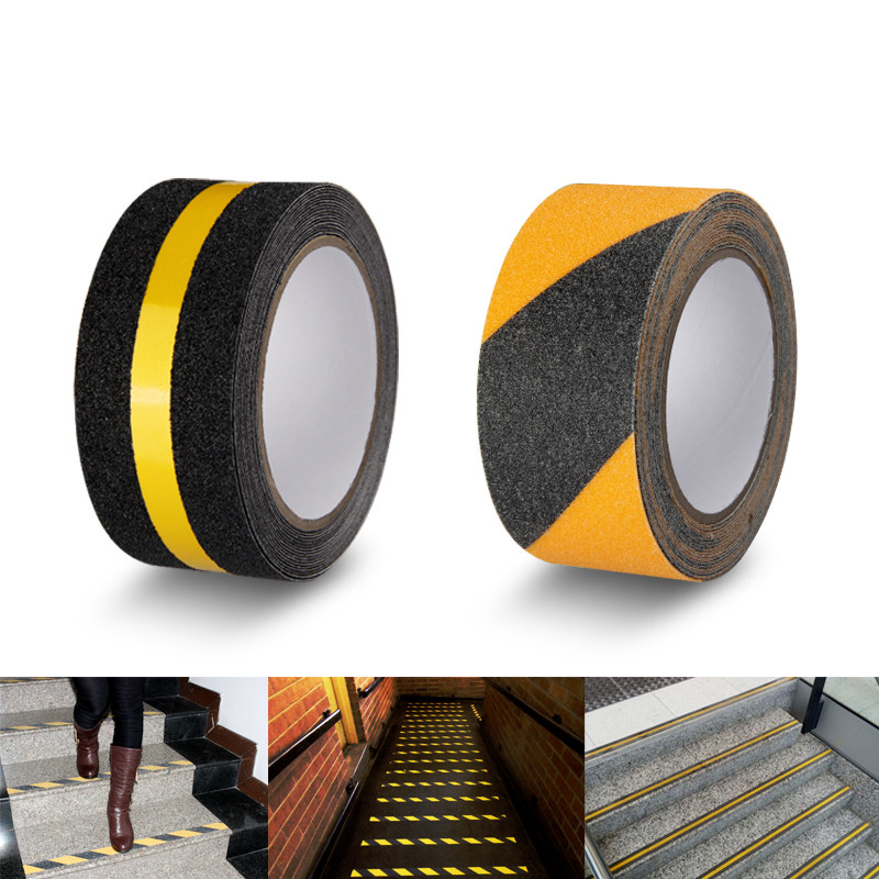 毅固自粘防滑胶带楼梯大理石台阶警示反光夜光胶带