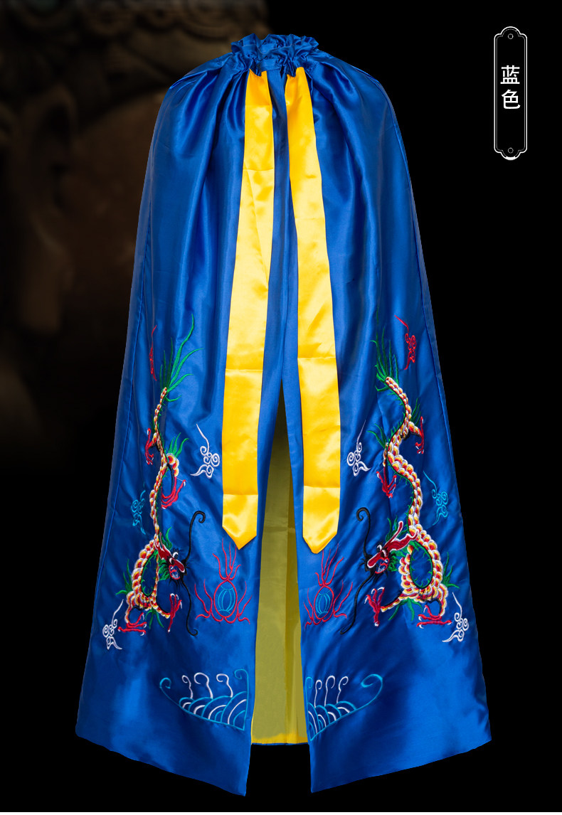 披风佛教用品观音菩萨披肩佛像佛袍佛衣斗蓬民族服装