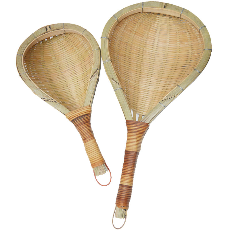 油茶漏斗漏勺茶漏打油工具过滤茶汤竹滤恭城竹编