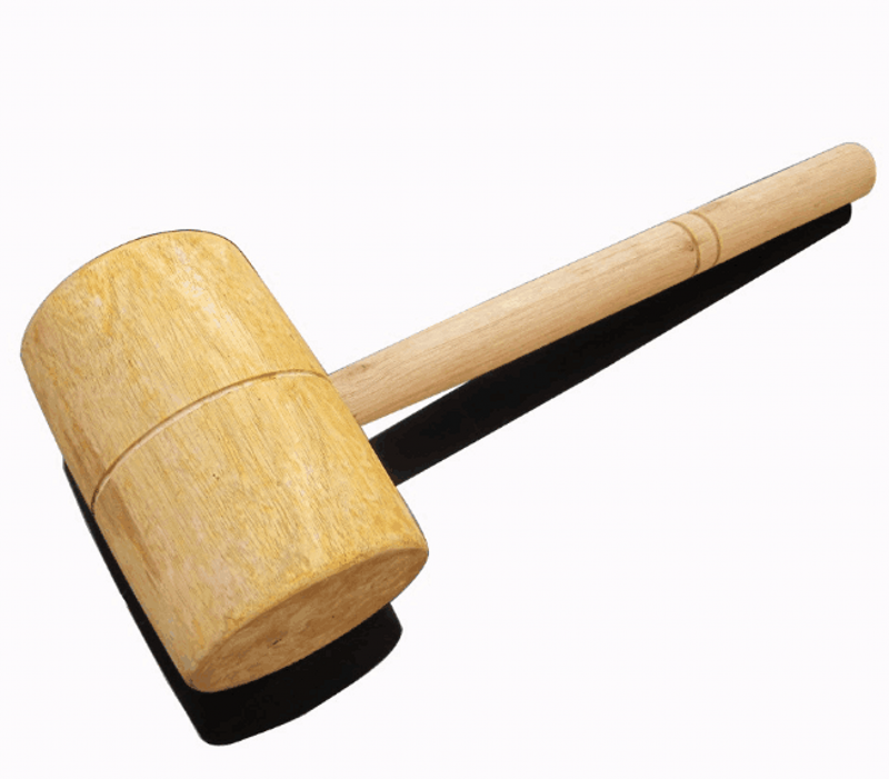 木木5分10分15分硬实锤子木槌槌子黄檀榔头木工锤