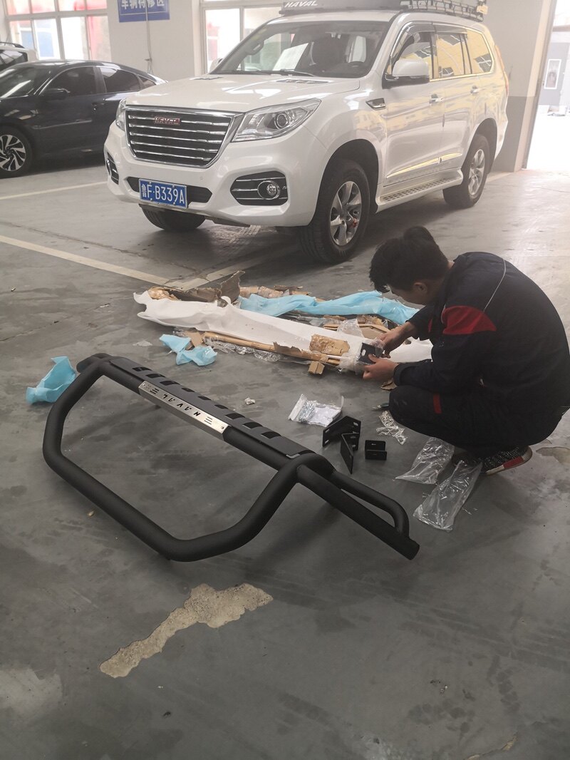 哈弗h9勇士前护改装保险杠防撞保险杠