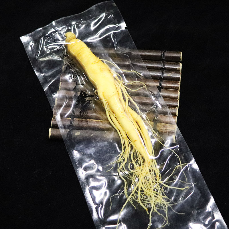 人参长白山特产东北保鲜整枝单只真空真空包包装人参