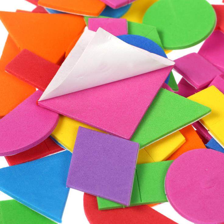 贴片eva儿童手工diy海绵绵纸创意贴纸教室贴纸