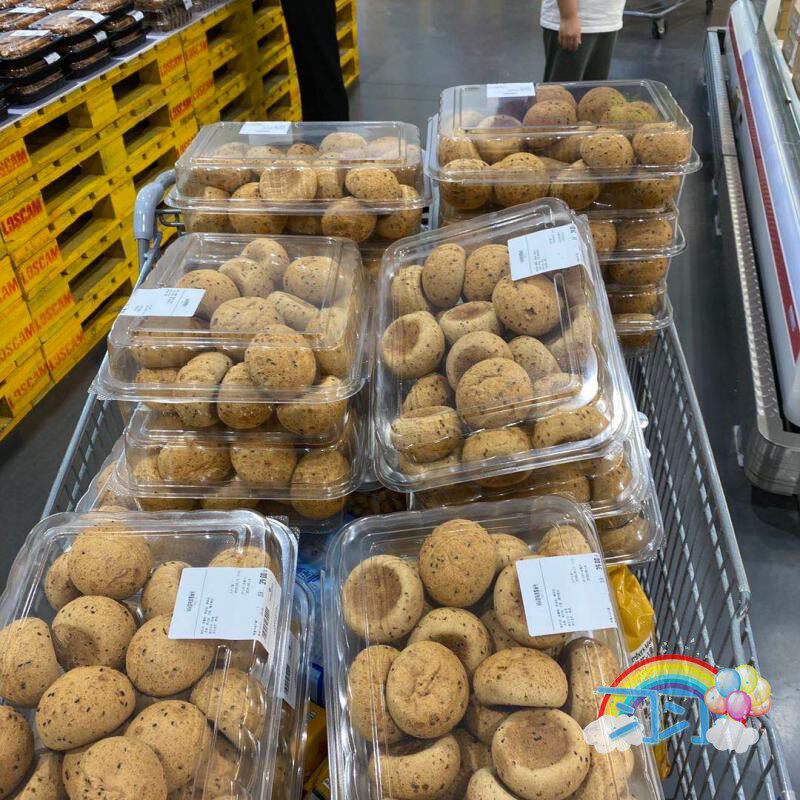 上海面包早餐糕点西式24个25g麻薯山姆原味传统糕点