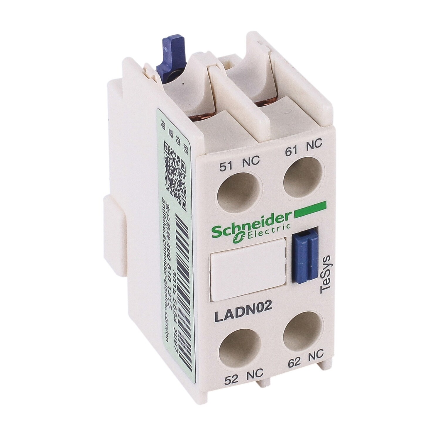 ladn11c 2开2闭 ladn22 施耐德schneider 接触器辅助触头 ladn22c