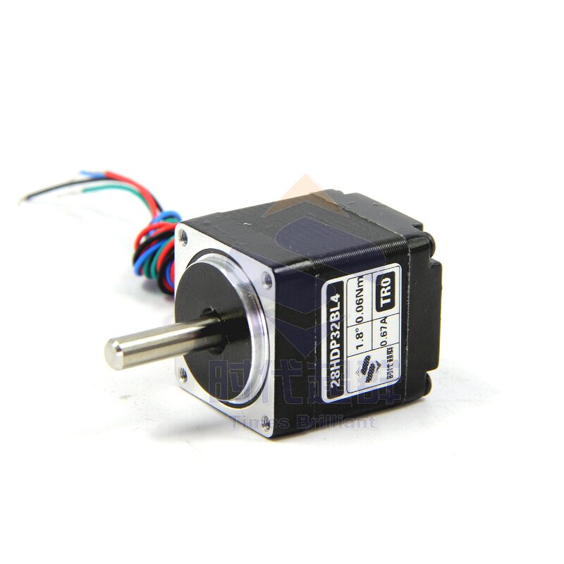 电机28hbd32bl4tr0两相步进5v006nm微小小型马达步进电机
