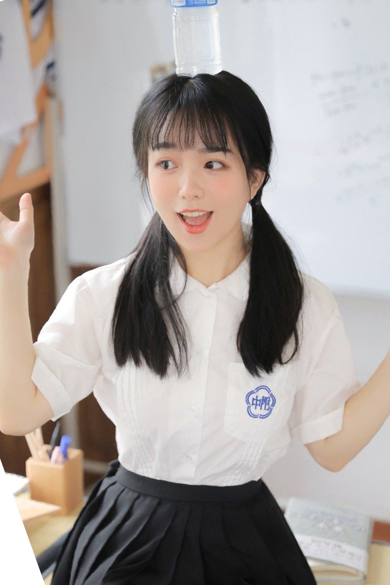 台湾师大附中校服日系jk制服风琴短袖衬衫衬衫