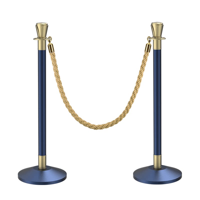 金柯荣华挂绳迎宾柱一米线栏杆座酒店隔离带护栏高档礼宾杆