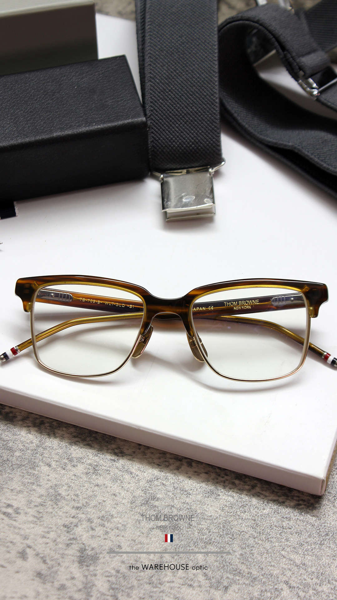 thombrowne汤姆布朗tb709眼镜thewarehouseoptic51口眼镜架