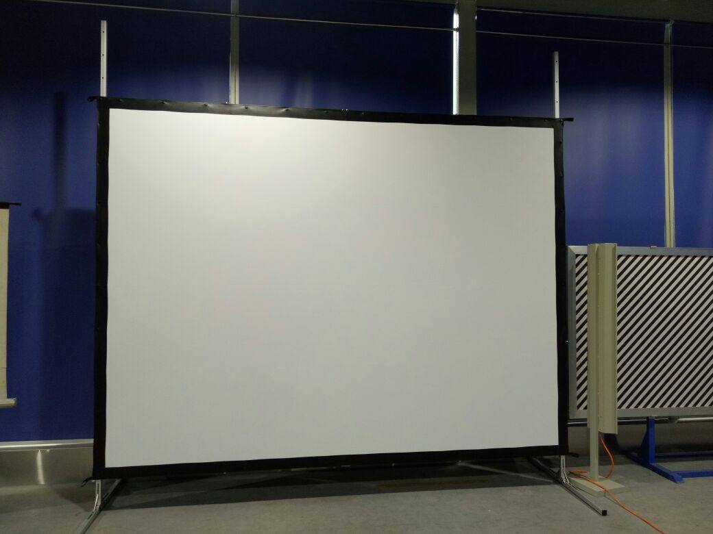 幕布便携投影仪200寸快速折叠投影幕落地支架幕布