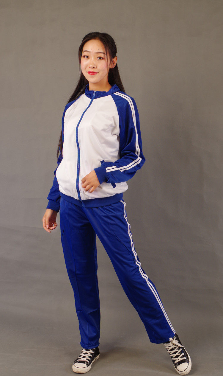 致我们单纯的小美好同款校服中学生运动套装男女高中园服2017新款