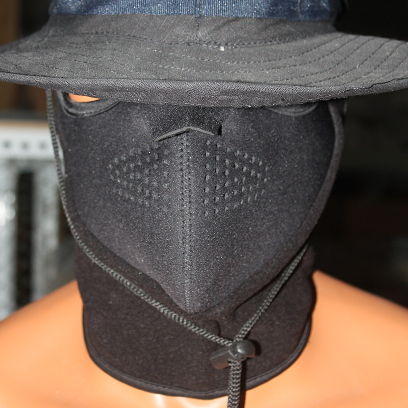 wzjp无贼加长型防风保暖护脸骑行口罩防护用品男女面罩