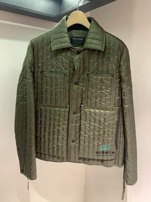 8折波比香港代购craiggreen秋冬男款穿绳系带夹克