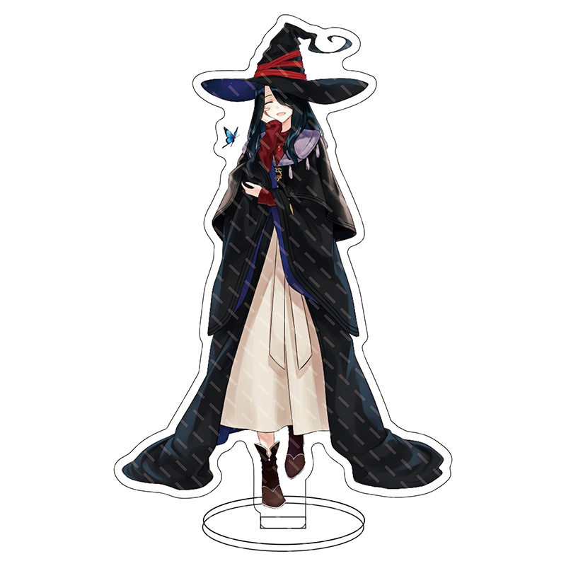 魔女之旅大立立牌蕾娜芙兰扫帚艾丝丝黛儿沙耶动漫挂件