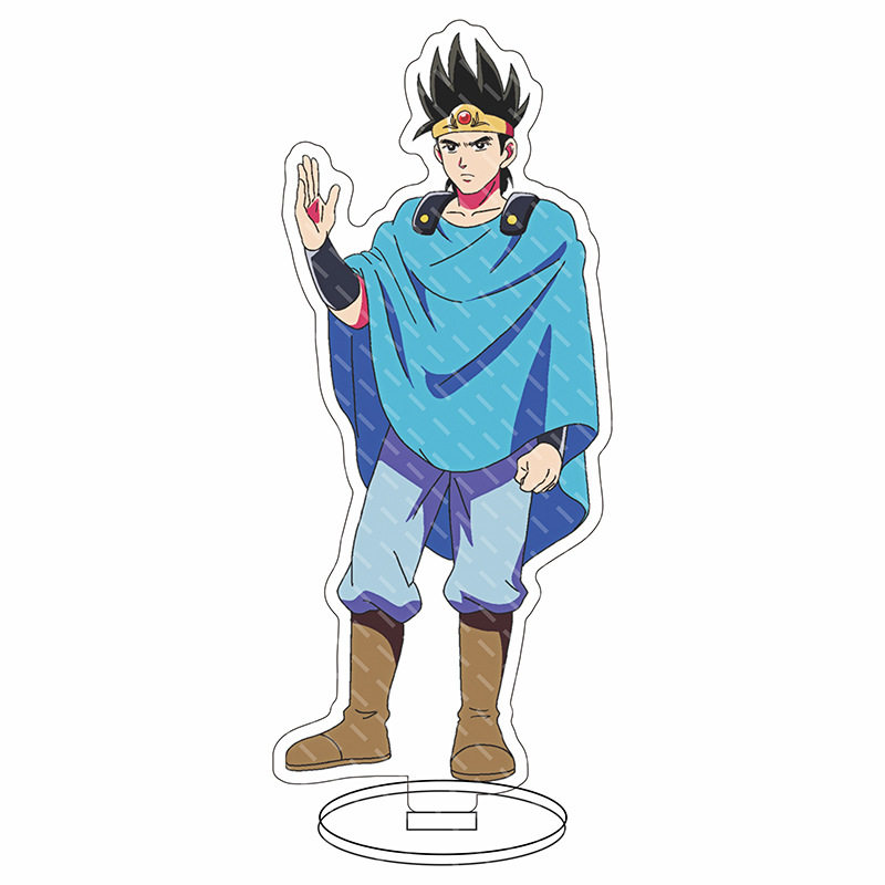 勇者斗恶龙达伊的冒险大立立牌达伊波普普马动漫挂件