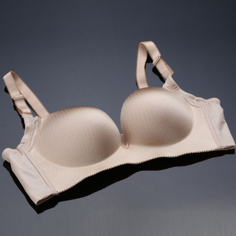 珠密琪薄款片式无痕钢圈文胸性感聚拢文胸