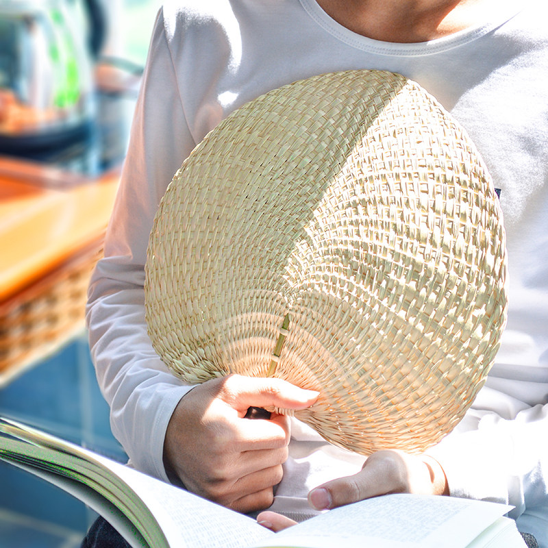 蒲扇老式手工编织夏季大蒲扇子宝宝驱蚊纳凉芭蕉扇男女棕叶老人扇