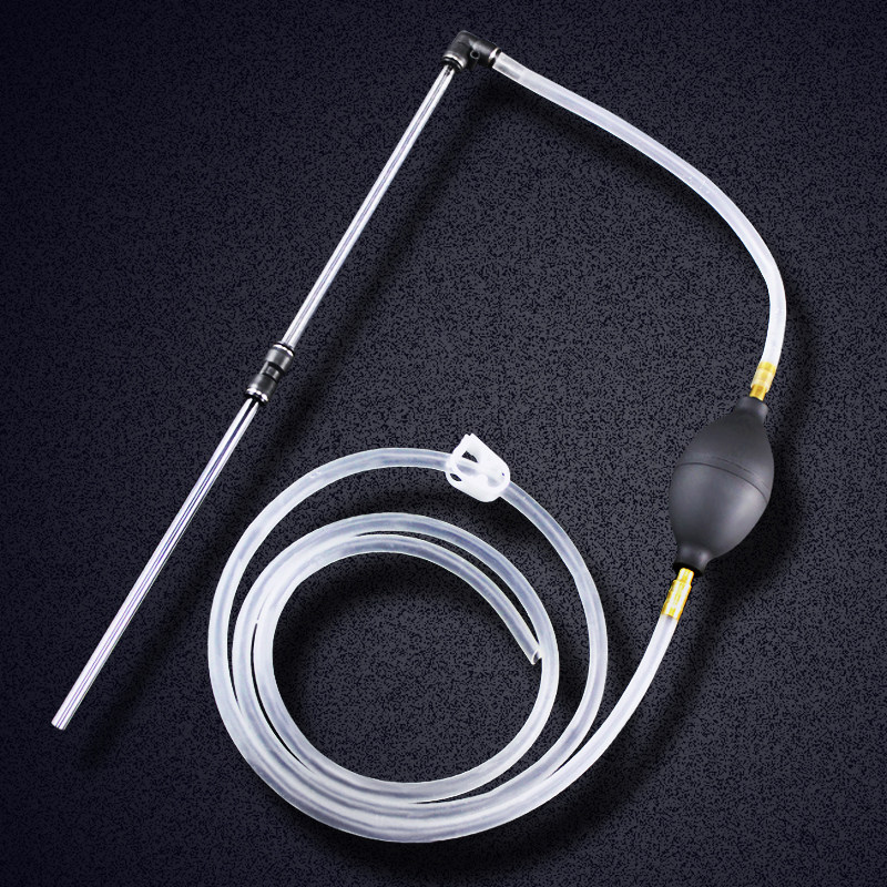 鱼缸换水器管抽水水族箱挤压式虹吸管洗沙器抽水器鱼缸清洁吸便器