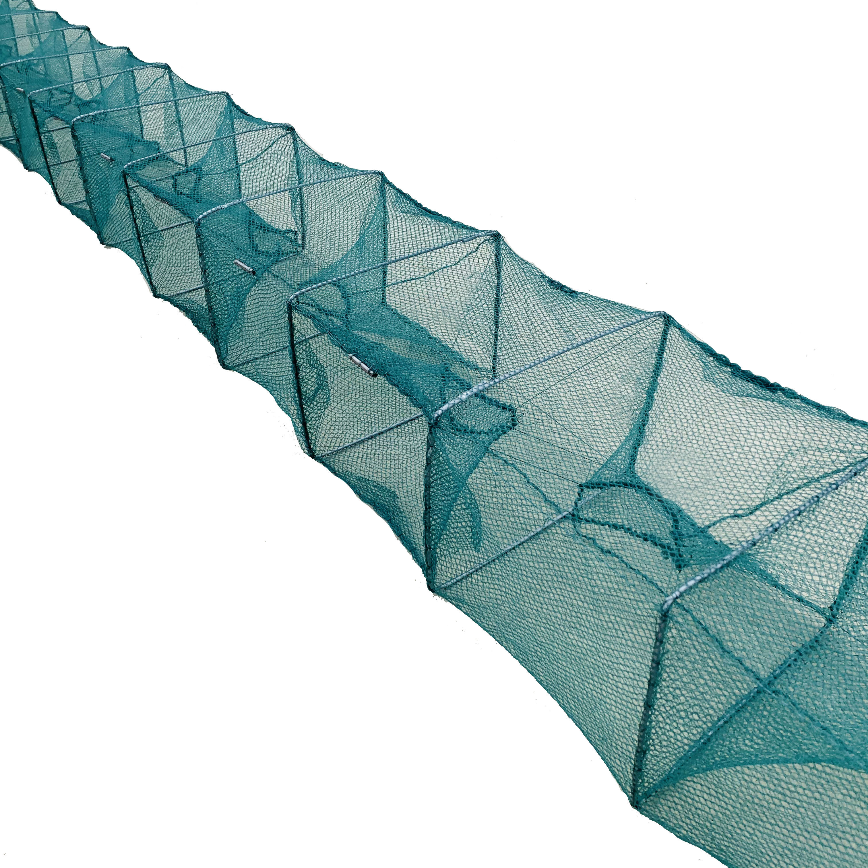 虾笼渔网鱼网地网笼子折叠加厚龙虾笼河虾网鱼网
