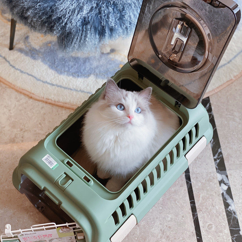 利其尔宠物航空箱车载猫咪狗狗外出便携太空舱猫包航空箱