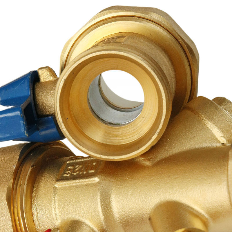 球阀地暖全铜阀门直式ppr32过滤地热水器总阀地暖阀门