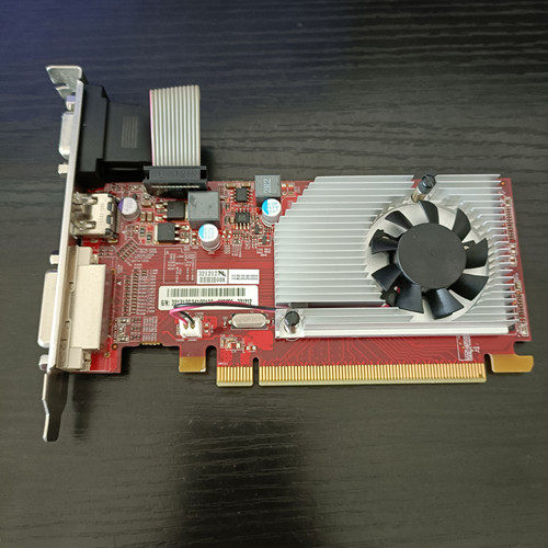 amd hd7350独立1g高清显卡hdmi和dvi带音频支持双屏1080p全高半高