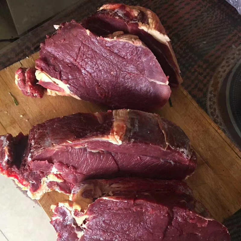 四川阿坝红原若尔新鲜生牦牛肉现杀牛腩里脊生牛肉