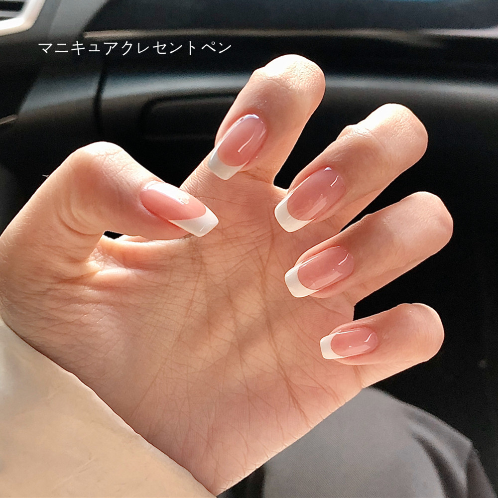 美甲印章网红法式硅胶透明刮刀转印模板指甲美甲工具