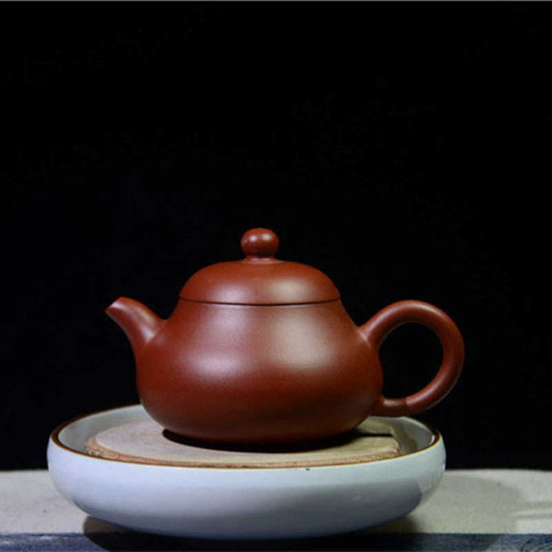 水平工夫建强吴建强茶壶泡茶家用紫砂壶潮汕手拉壶茶壶