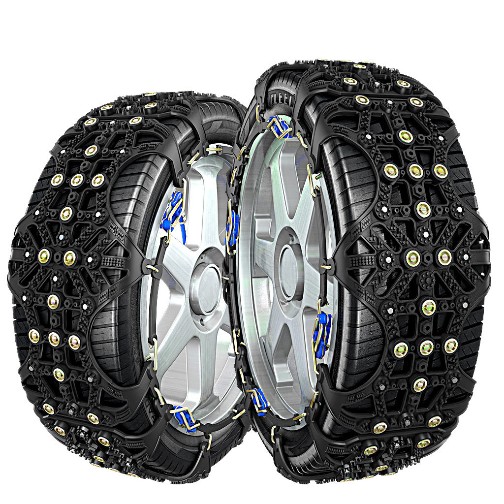 汽车轮胎防滑链条通用型suv小轿车用雪地履带轮自动收紧脱困神器