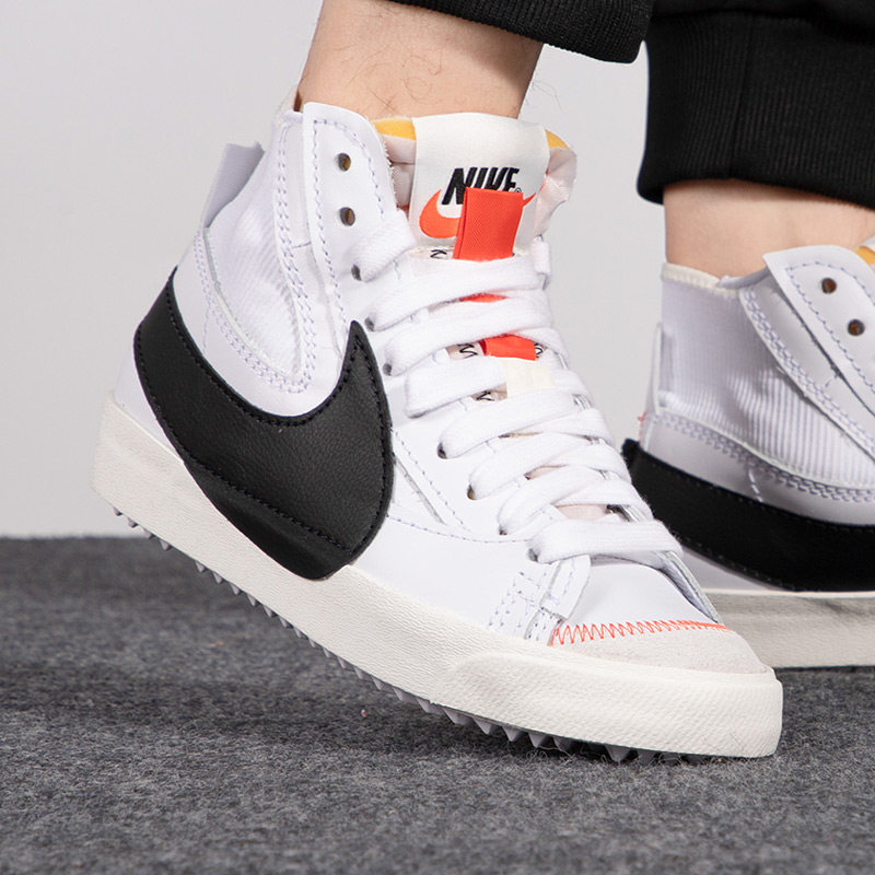 nike耐克男鞋运动鞋2021新款开拓者解构大勾高帮板鞋