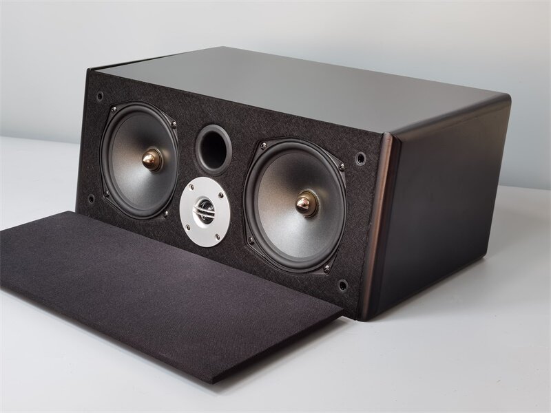 音箱5寸中置中道亚克力高音低音中低音质120whifi音箱