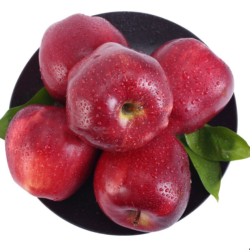 闫钦广果业甘肃天水花花牛苹果黑金刚整箱10斤新鲜2022年婴儿辅食