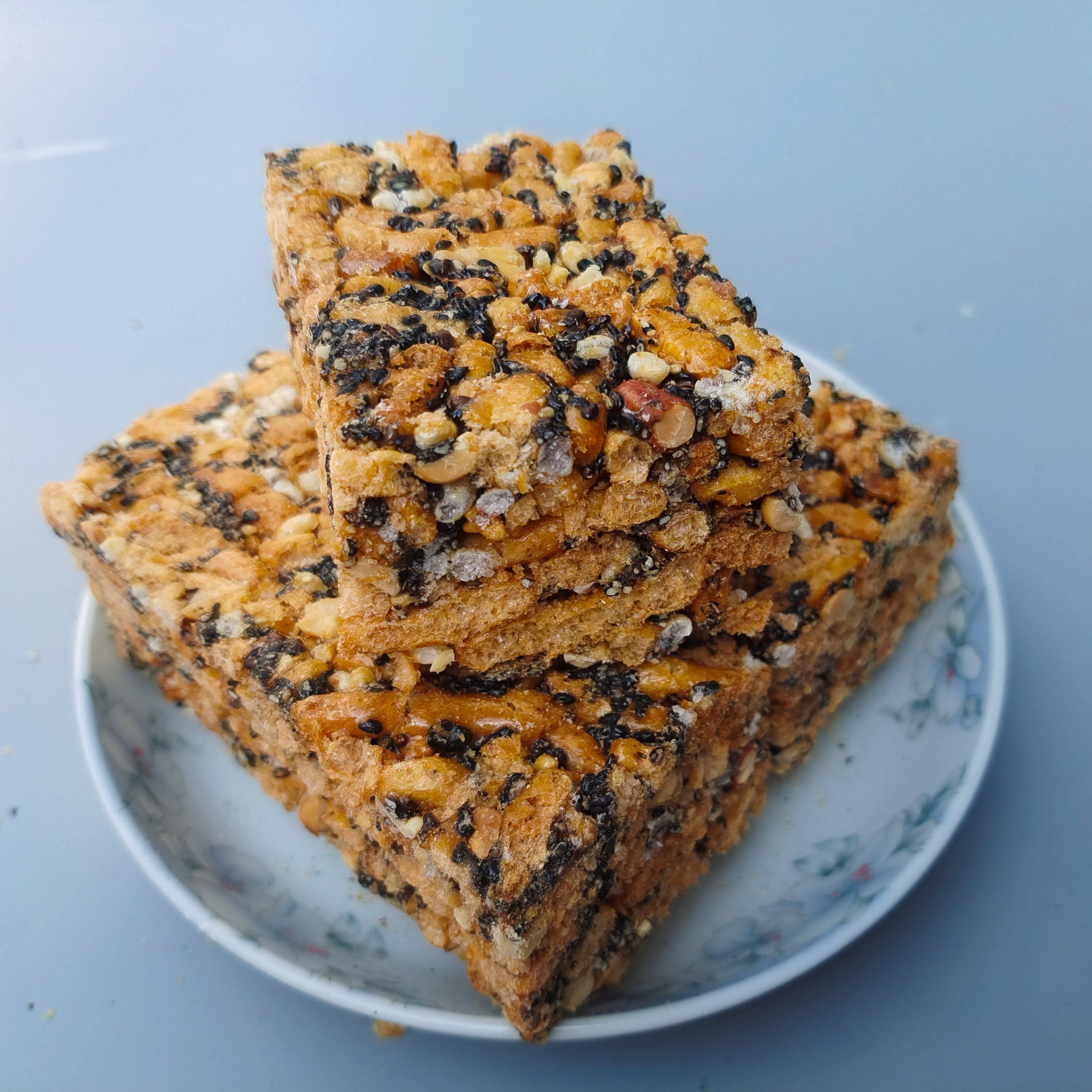 重庆石柱特产大米米子米花糖芝麻花生花生米米米传统中式糕点