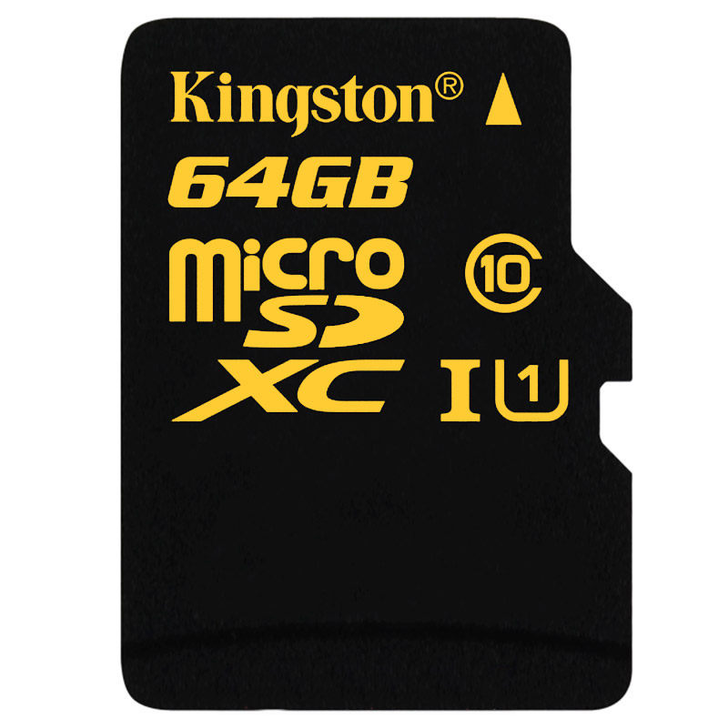 金士顿64g内存卡sd卡c10高速tf卡高清储存64g手机内存卡64g包邮 - 圆