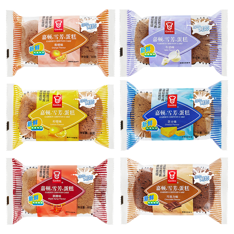 嘉顿雪芳蛋糕童年回忆早餐点心下午茶新鲜美味枣类制品