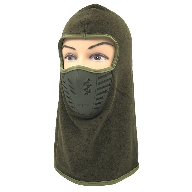 抓绒面罩军迷特种兵cs战术装备户外冬季骑行面罩