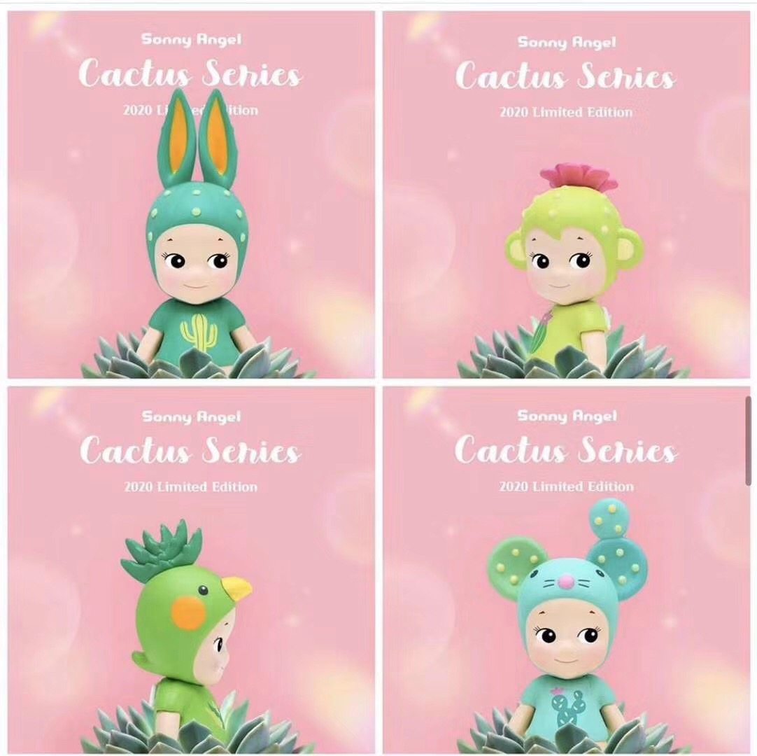 新款sonnyangel2020仙人掌系列限量正品sonnyangel兔子潮玩盲盒
