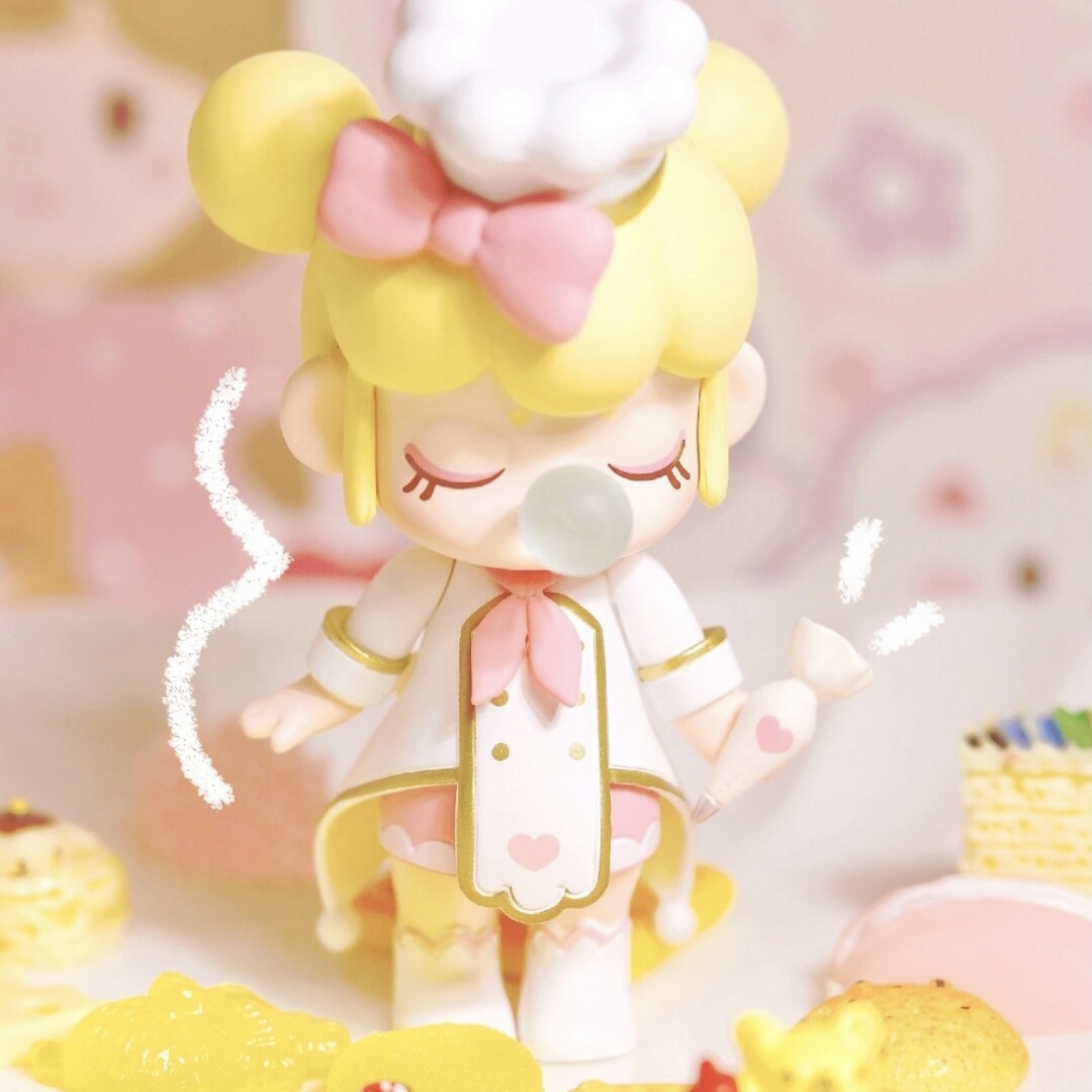 若来nanci梦境下午茶盲盒系列马卡龙甜点贵宾草莓潮玩盲盒