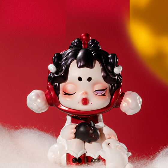 popmart泡泡玛特岁兔系列盲盒手办可爱娃娃创意潮流玩具潮玩盲盒